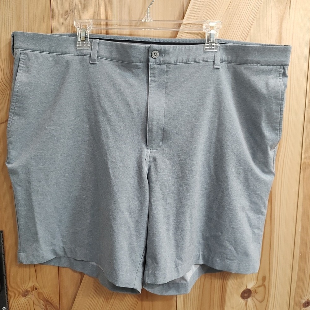 PGA Tour Performance Stretch Grey Mens UPF Golf Shorts Size 44  Shirt Grip Waist